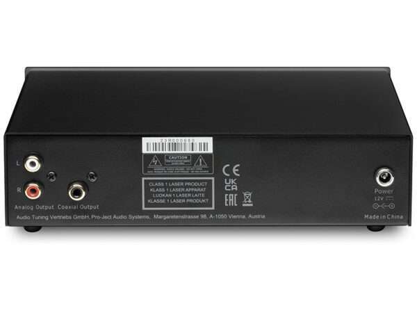 Pro Ject CD Box E rear