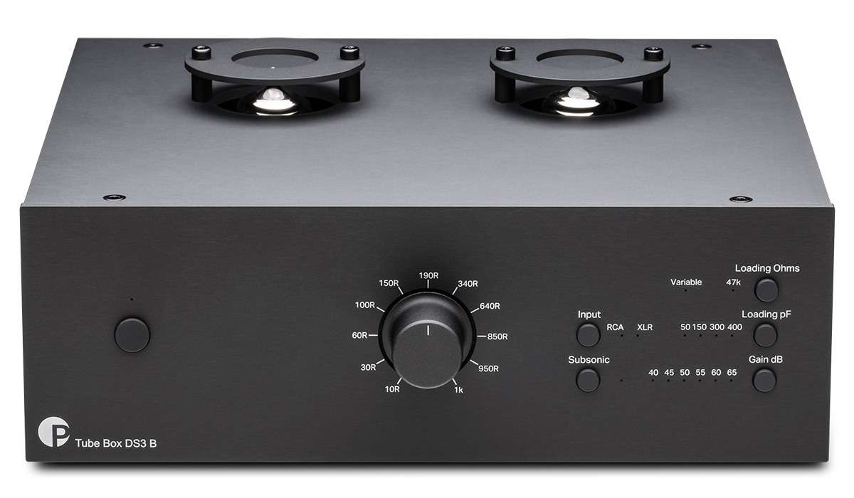 Pro Ject Tube Box DS3 B 01 Pro Ject Tube Box DS3 B 01