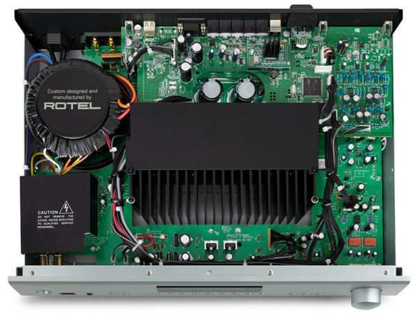 Rotel A12MKII silver 07