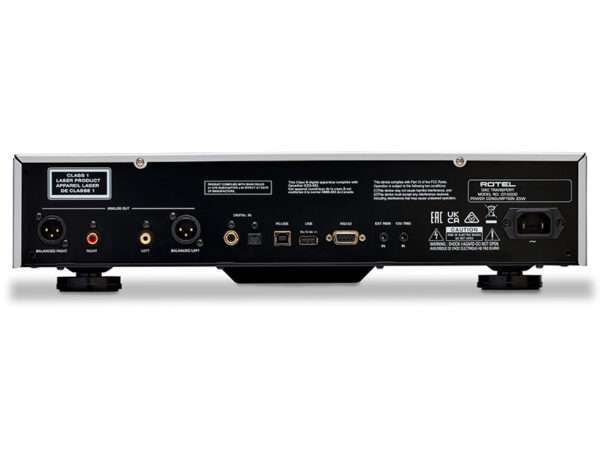 Rotel DT 6000 back