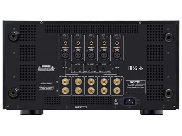 Rotel RMB 1585MKII back