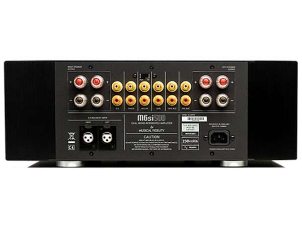 musical fidelity M6si500 rear