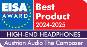 EISA Award Austrian Audio The Composer EISA Award Austrian Audio The Composer
