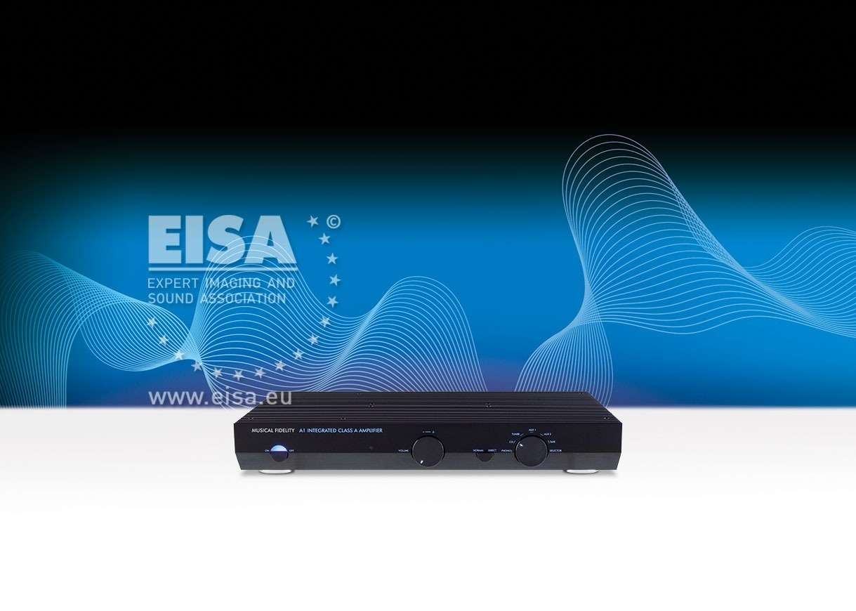 Musical Fidelity A1 – EISA Enthusiasts Amplifier 2024-2025