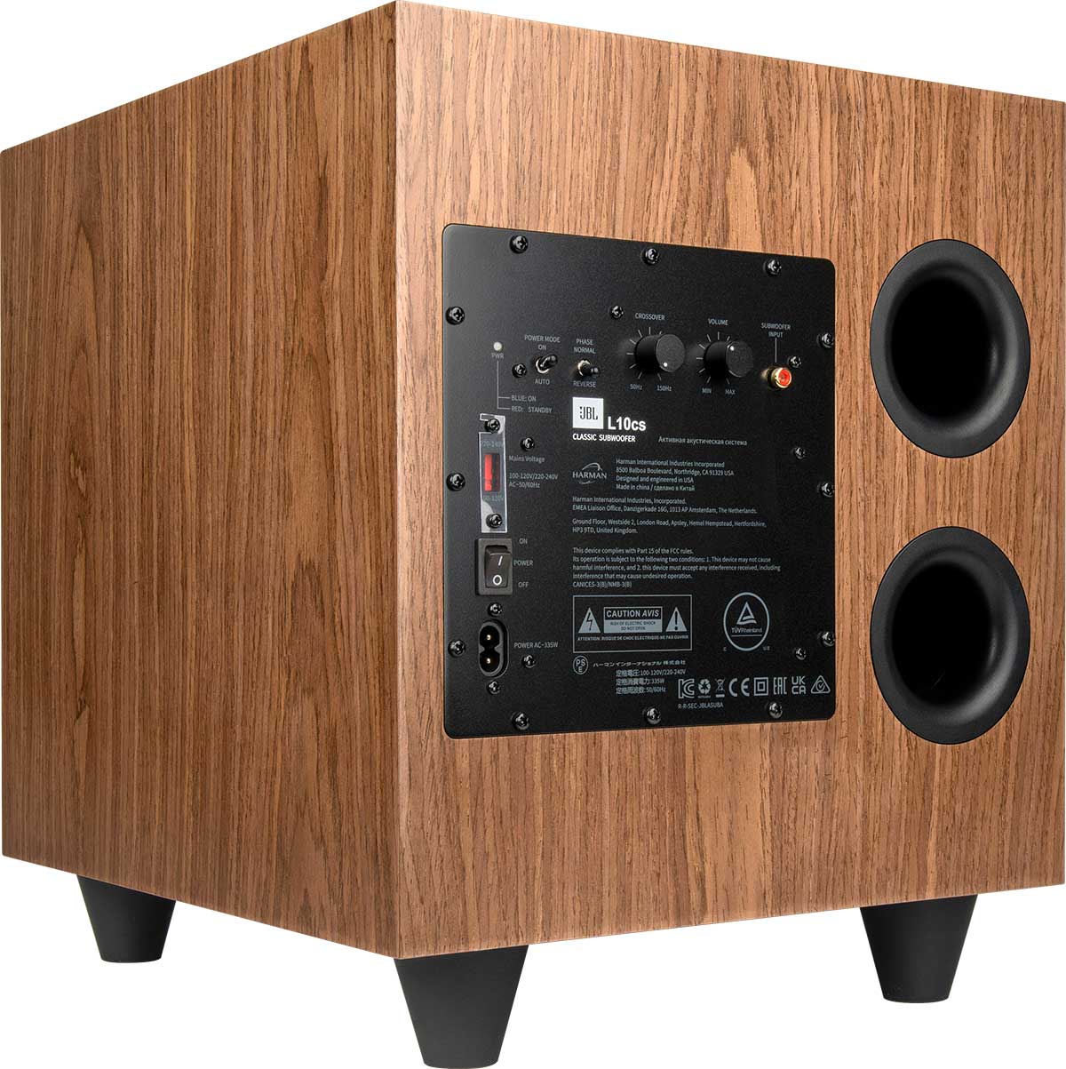 JBL L10cs Classic Subwoofer natural 04 JBL L10cs Classic Subwoofer