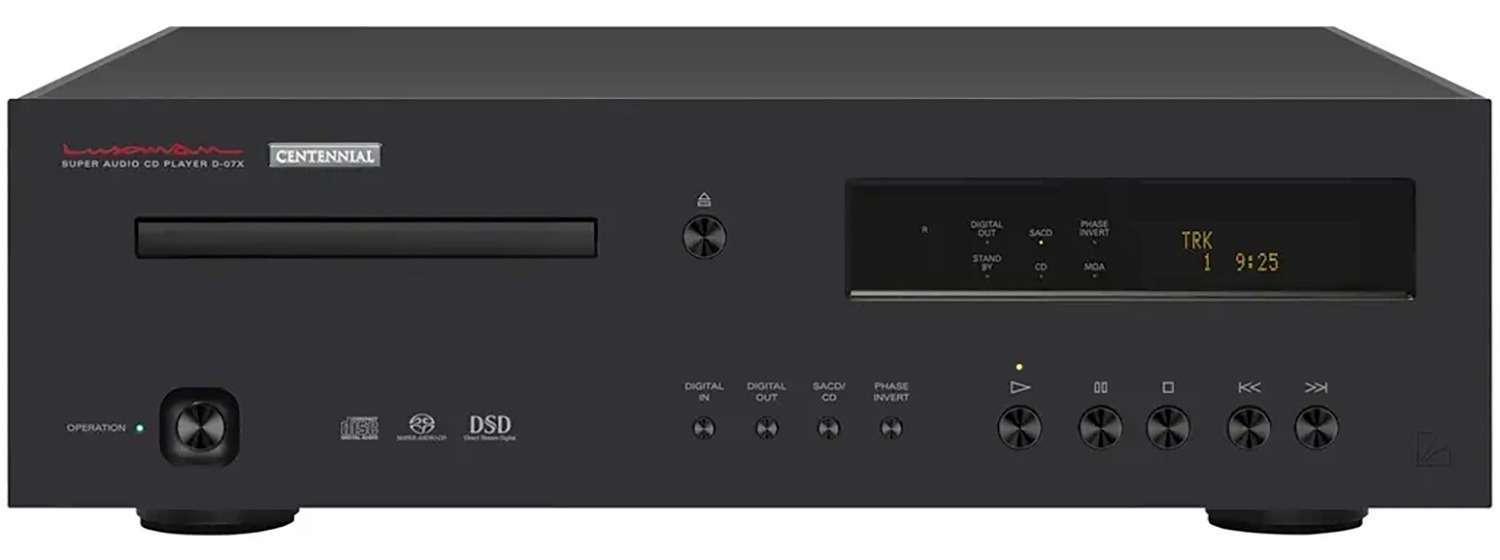 Luxman LD 07X Black Edition CENTENNIAL Luxman - D-07X Black Edition – Lettore SACD/CD